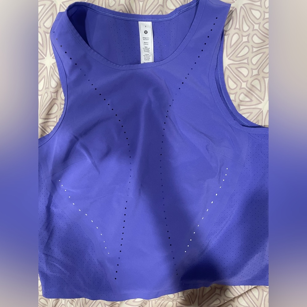 Purple lulu tank